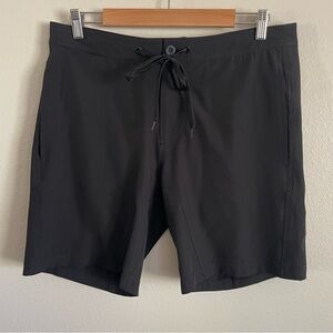 Onia Hybrid Shorts Swim Trunks Black Size 32